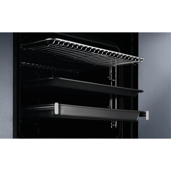 Фото - Комплект техники Electrolux Духовой шкаф + Варочная панель Electrolux EOF3H50BK + EIB60420CK